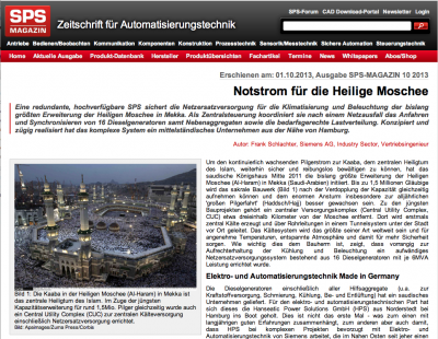 HPS Presse - SPS Magazin