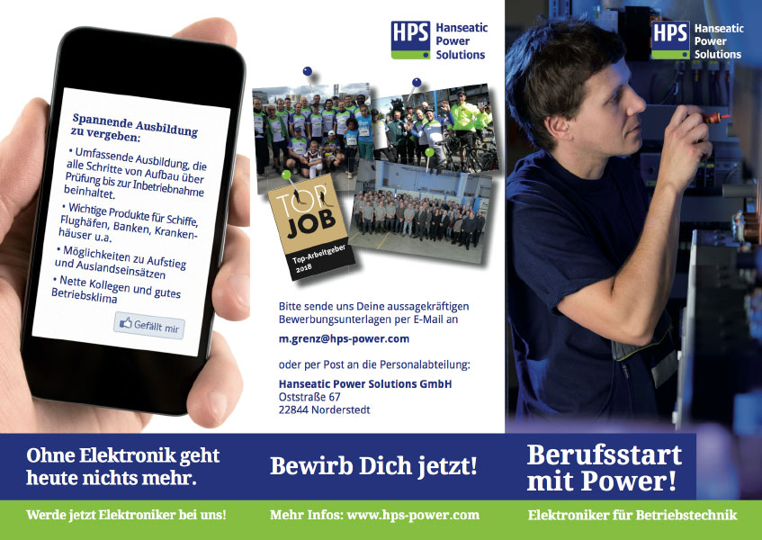 Broschüre für Auszubildene