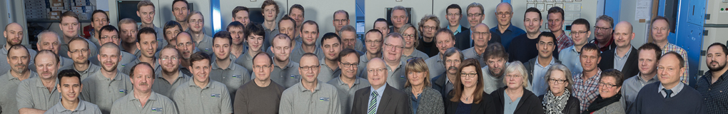 Ein Gruppenbild der Mitarbeiterinnen und Mitarbeiter